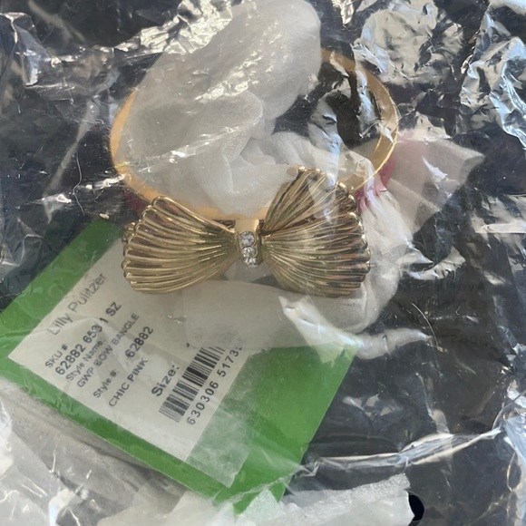 NWT Lilly Pulitzer Bow Bangle - Picture 6 of 10